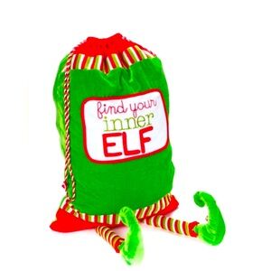 🎄Find Your Inner Elf Plush Gift Bag